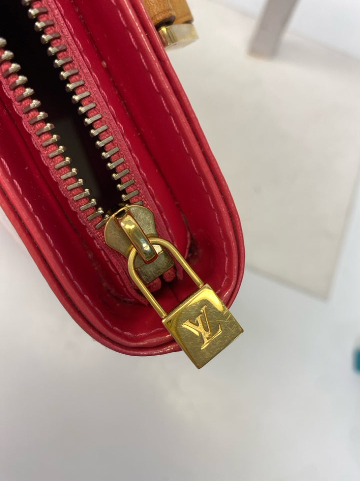 Louis Vuitton Pink Monogram Vernis Patent Tote LM1015