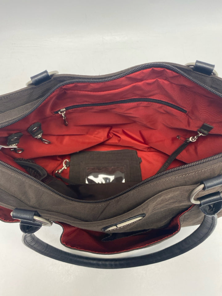 Baggallini Dark Brown Tote Bag