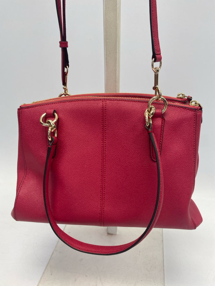Coach Dark Rose Christie Carryall Handbag 57520
