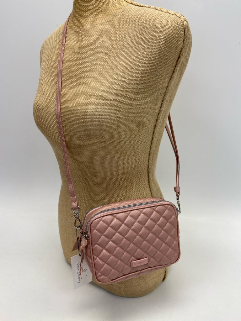 NWT Vera Bradley Rose Quilted Crossbody