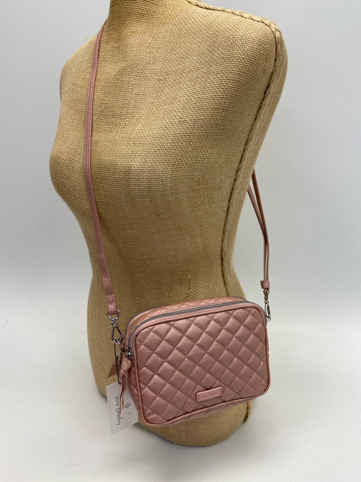 NWT Vera Bradley Rose Quilted Crossbody