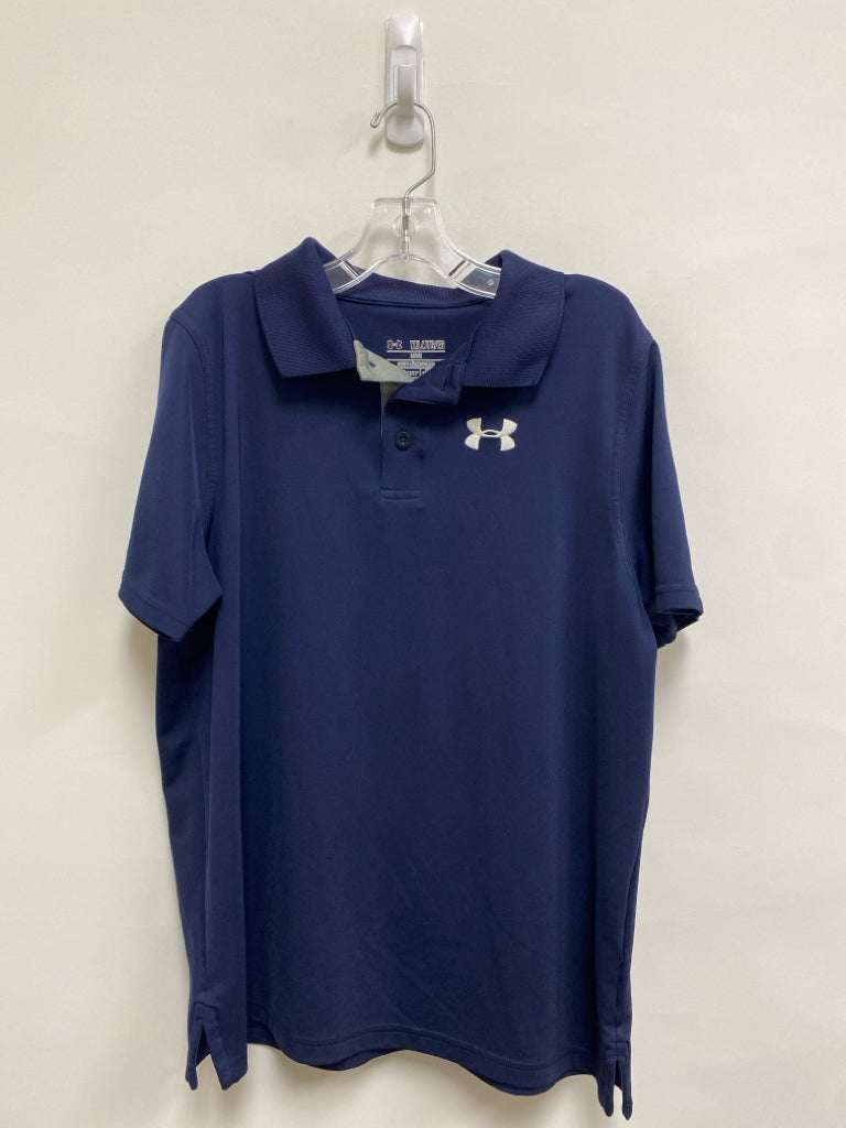 Under Armour SIZE XL Navy Polo Boy&