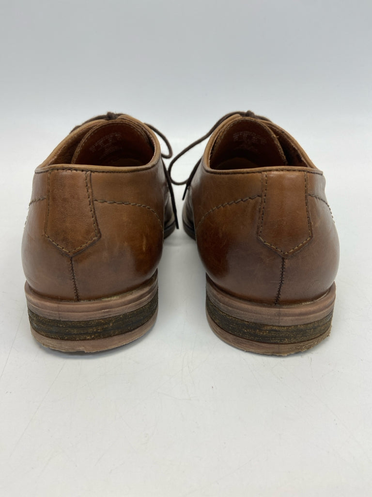 Structure Size 9.5 Brown Lace-Up Men&