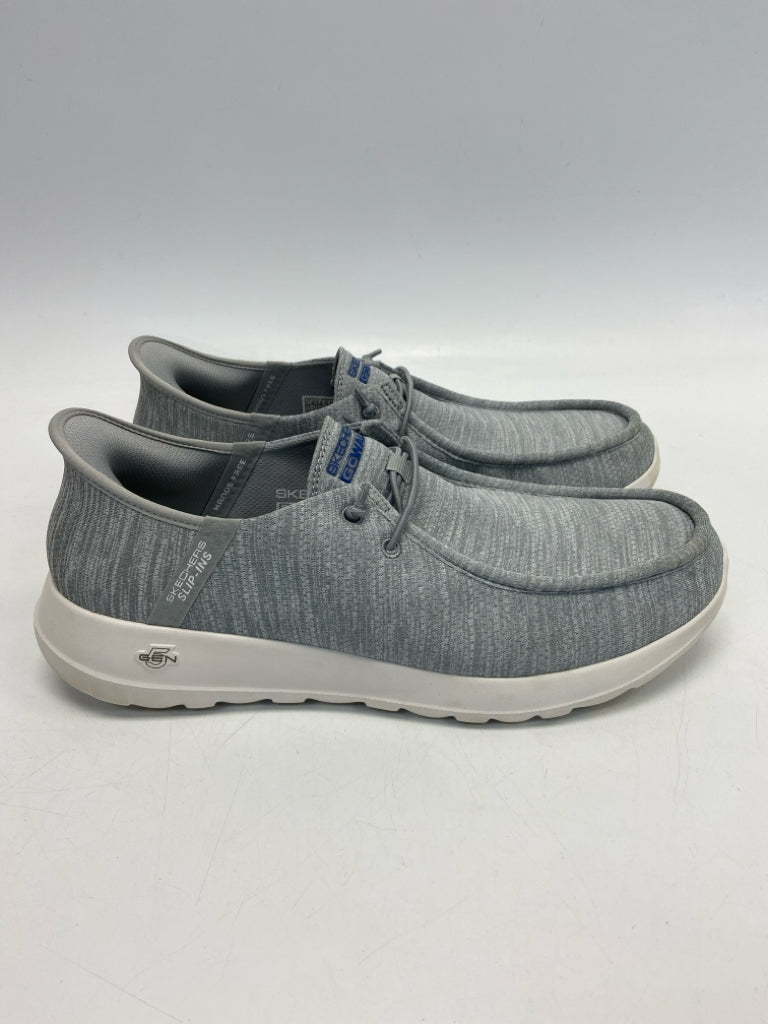 Skechers Size 11.5 Gray Streaked Men&