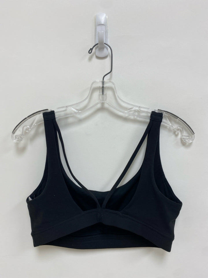 Athleta Size M Black Athletic  Bra