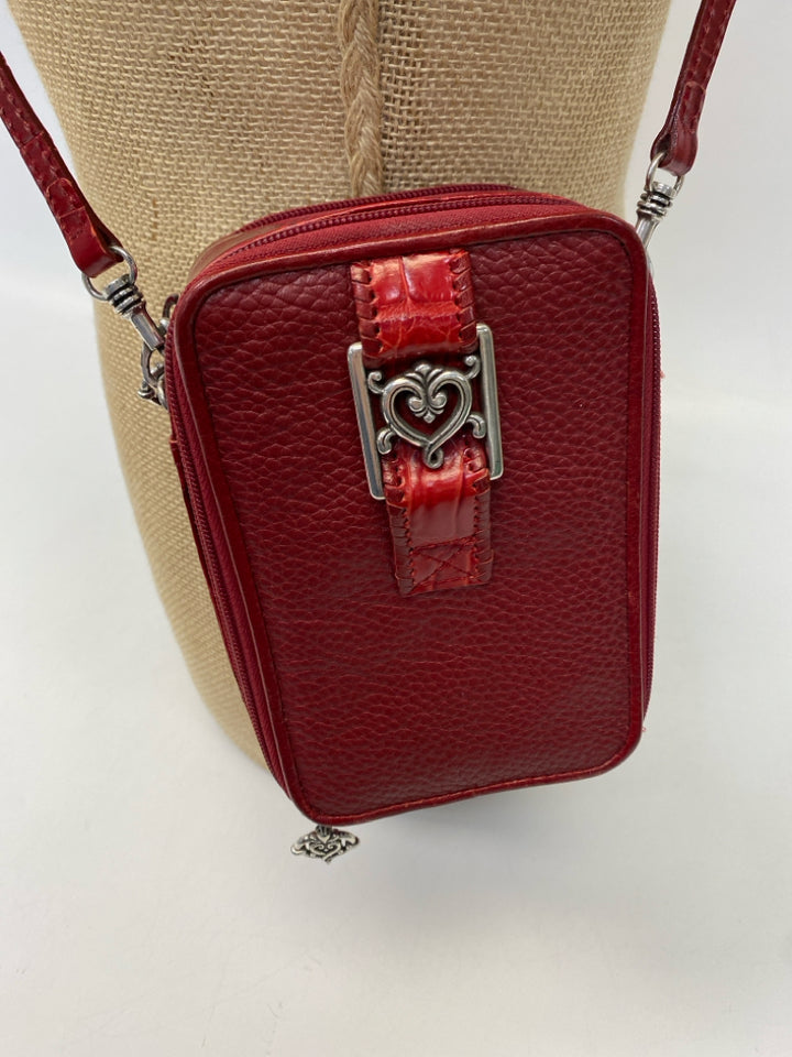 Brighton Dark Red Crossbody