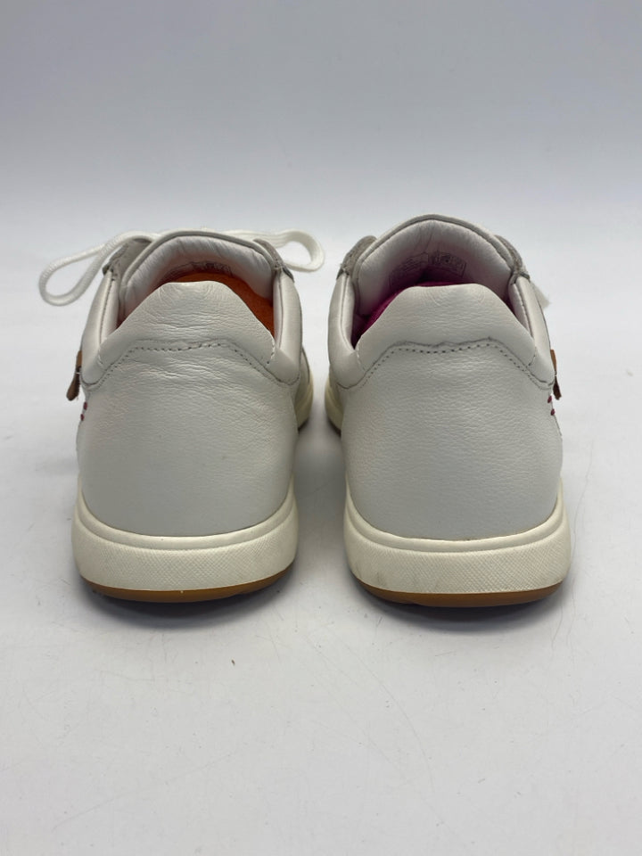 Josef Seibel  Size 39 White Lace-up Leather Sneakers