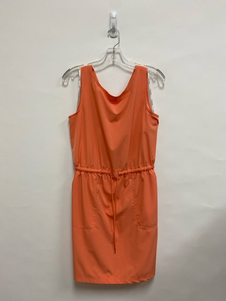 Calvin Klein Size 8 Peach Sleeveless Ladies Dress