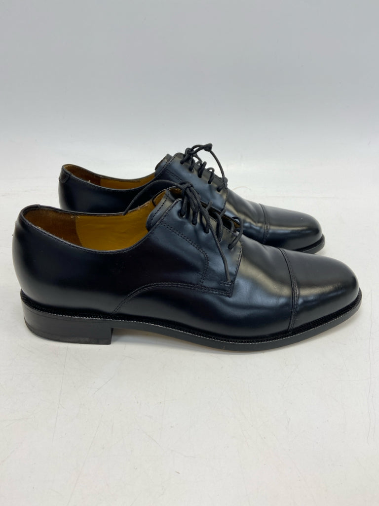 Cole Haan Size 10 Black Lace-Up Men&
