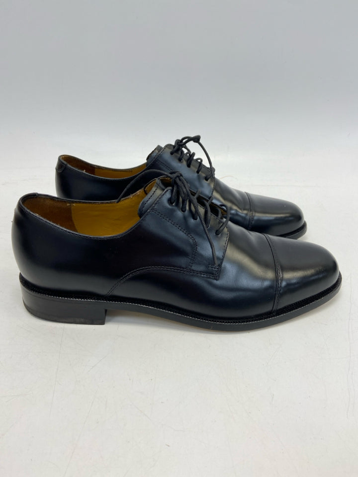 Cole Haan Size 10 Black Lace-Up Men&