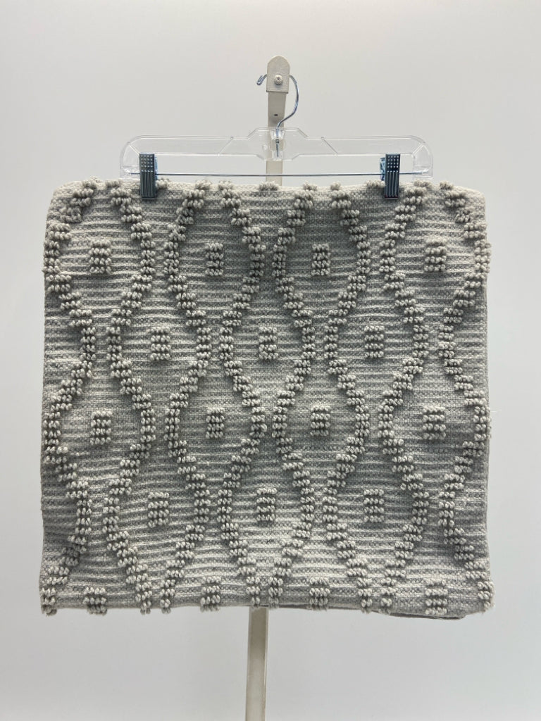 Gray Texture Pillow Cover