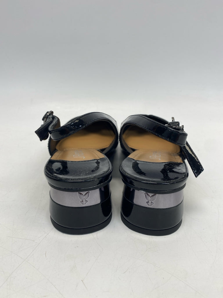 J. Renee US Shoe Size 11 Black Patent Flats