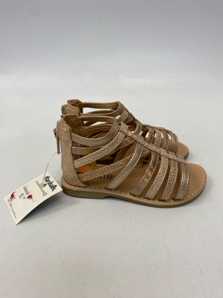 NWT SIZE 7 Rose Gold Girl&