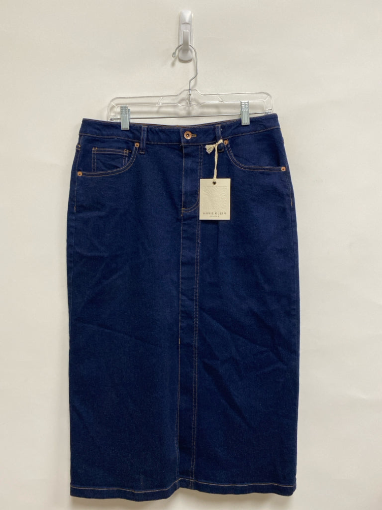NWT Anne Klein Size 10 Blue Denim Ladies Jeans