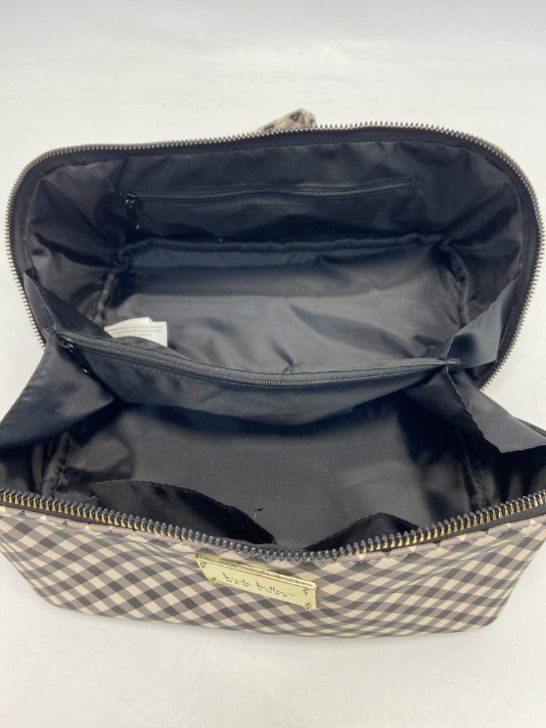 Nicole Miller Black/Cream Checkered Misc. Accessory