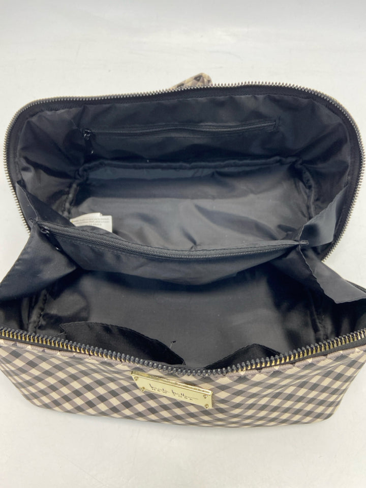 Nicole Miller Black/Cream Checkered Misc. Accessory