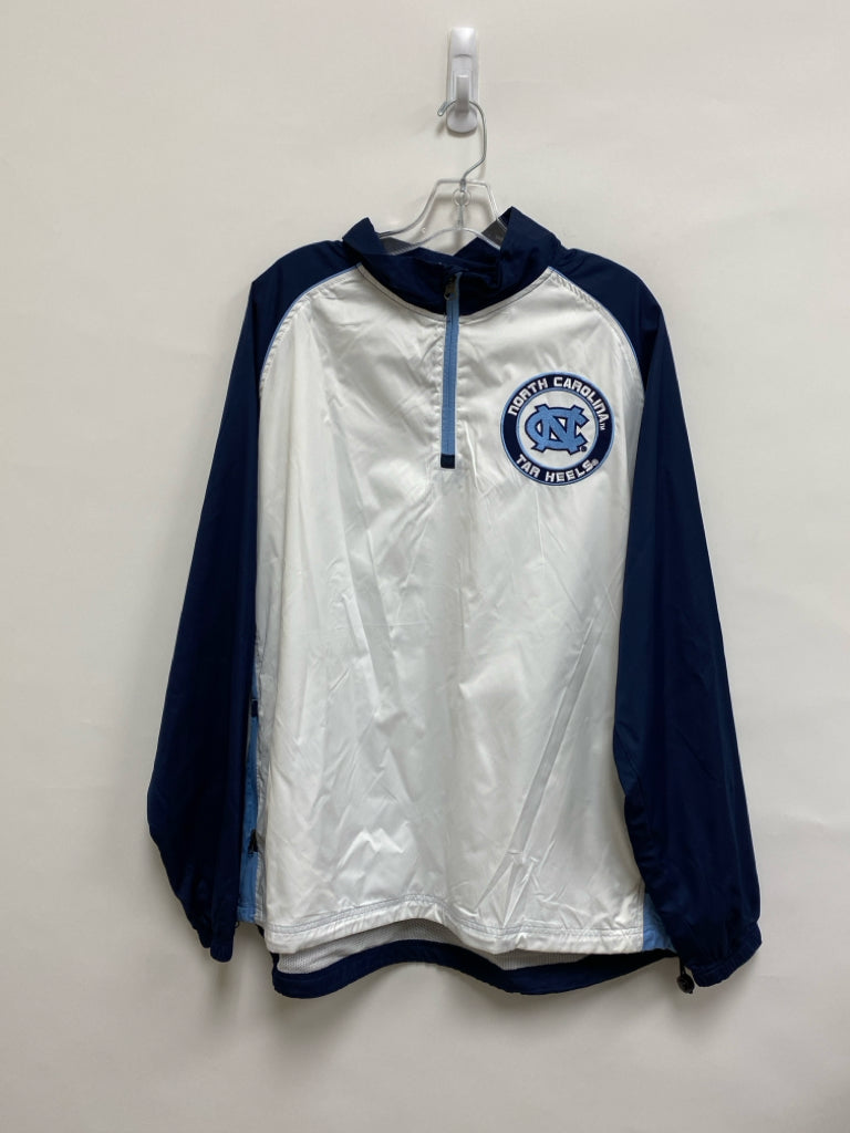 Size L Navy White UNC Men&