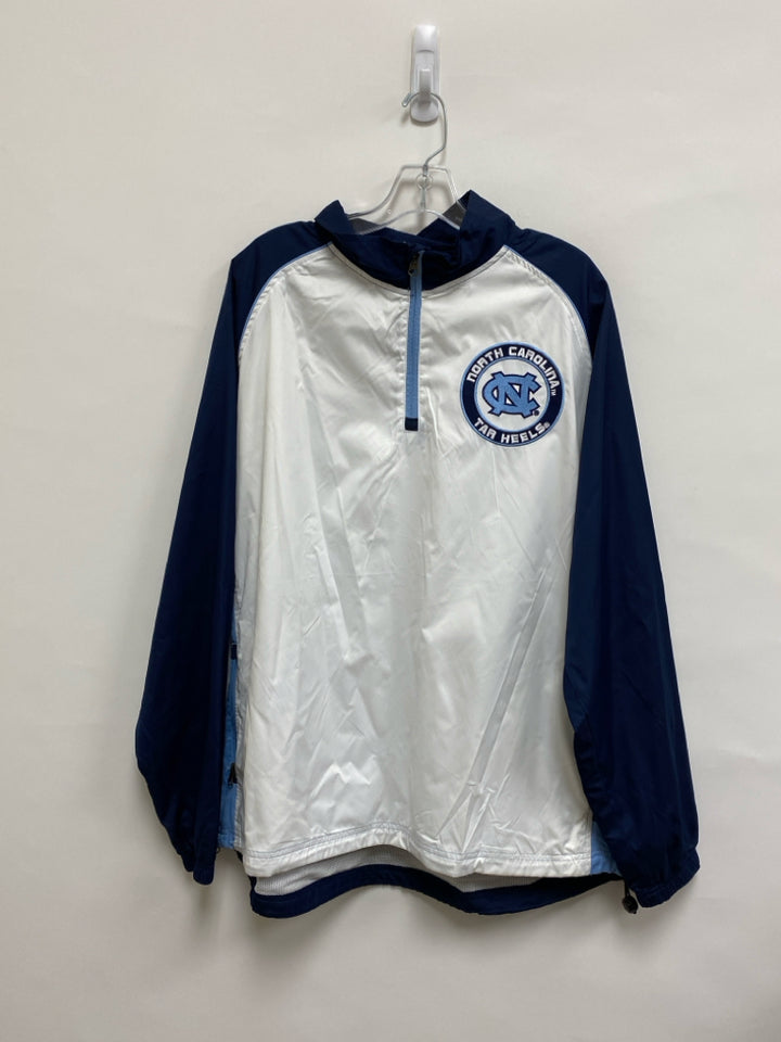 Size L Navy White UNC Men&