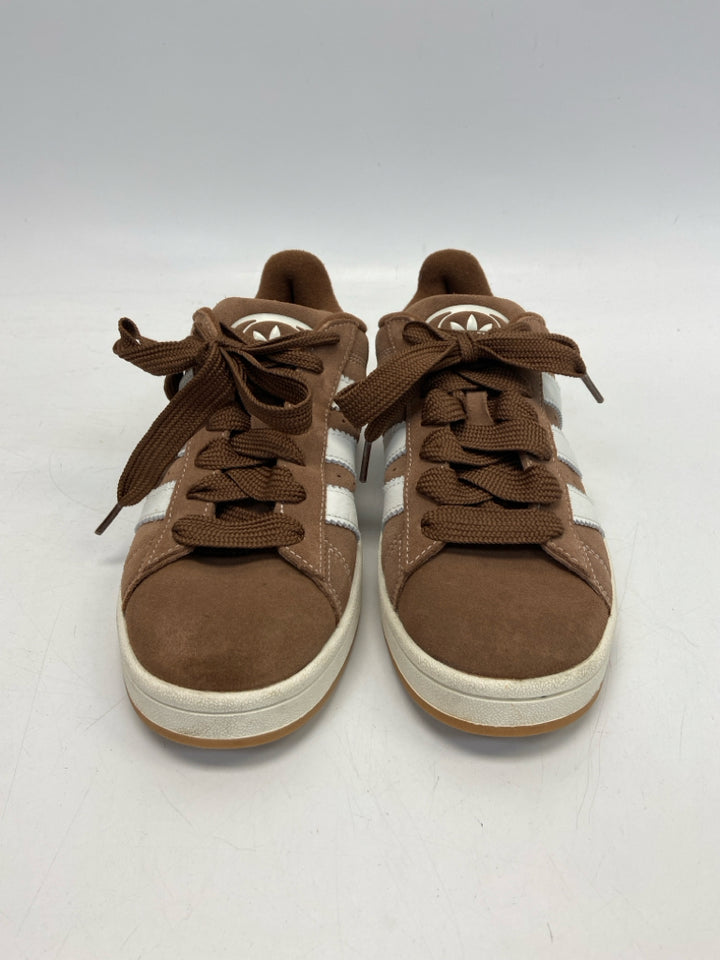 Adidas  Size 9 Brown/White Lace-up Sneakers