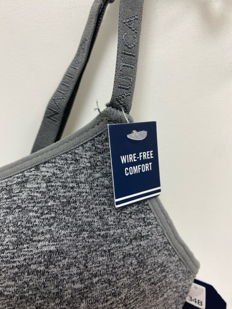 NWT Nautica Gray Heather Ladies Bra
