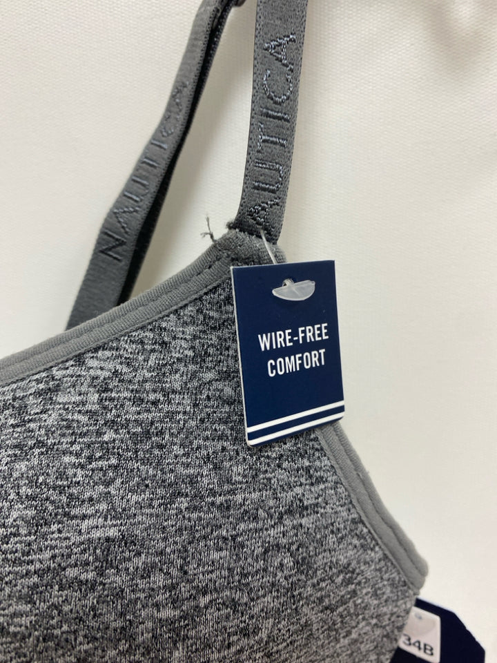 NWT Nautica Gray Heather Ladies Bra