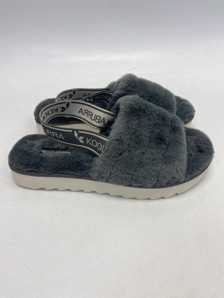 UGG US Size 8 Gray Slippers