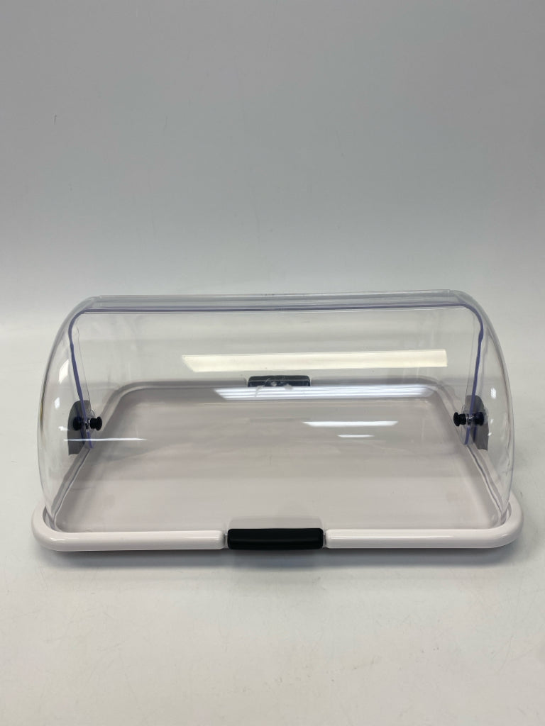 Clear Black Storage Container