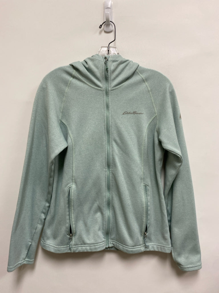 Eddie Bauer Size M Mint Blue Hooded Ladies Jacket
