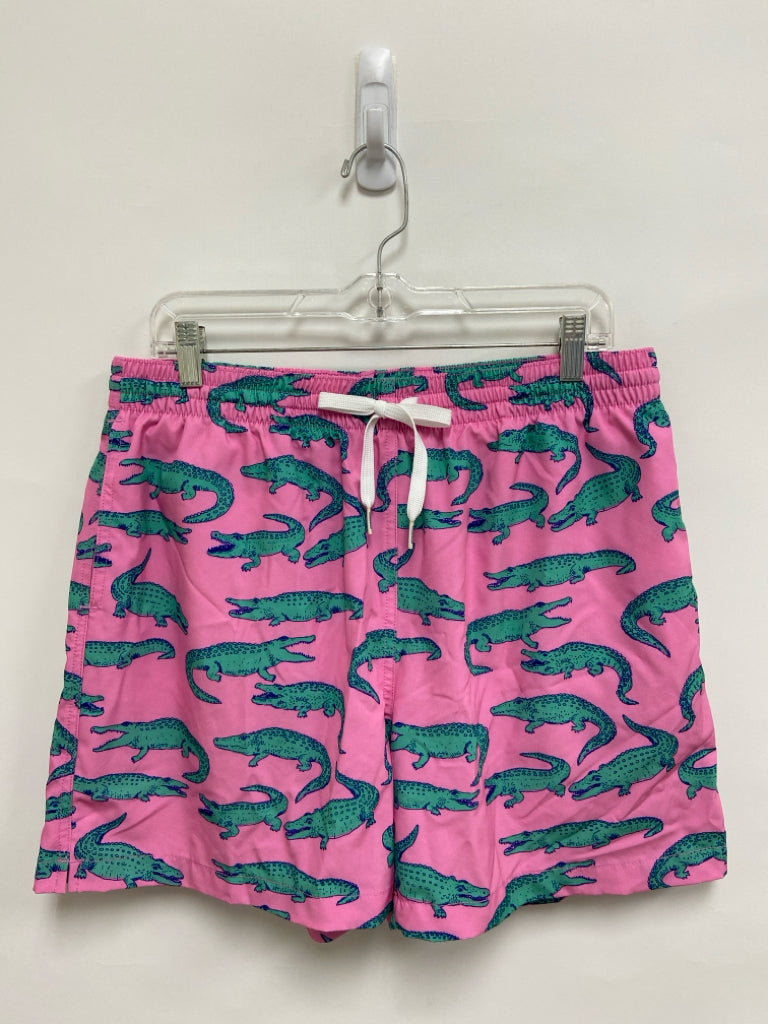 Chubbies Size XL Pink Aqua Men&