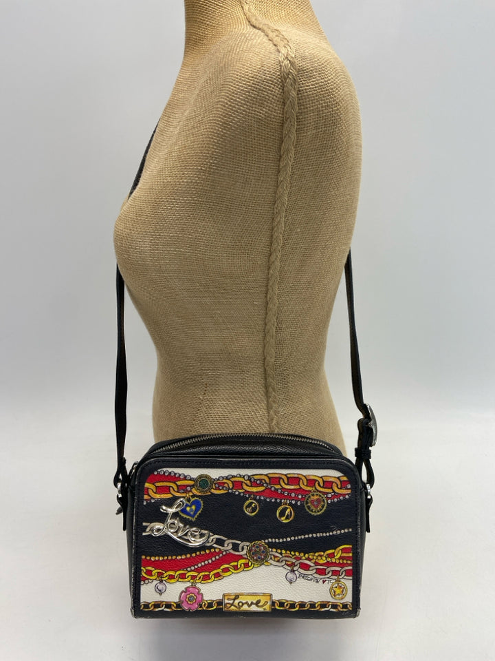 Brighton Black Multi-Color Crossbody