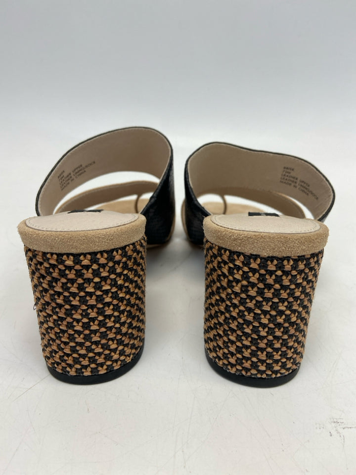 NWOT Sanctuary  Size 7.5 Brown Black Sandals