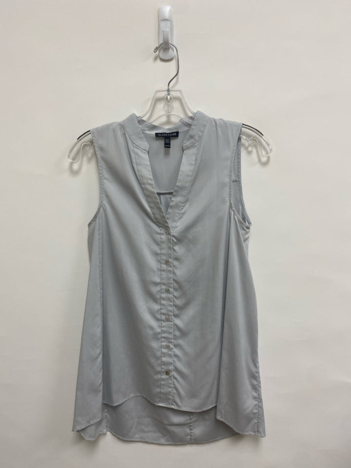 Eileen Fisher Size XXS Pale Gray Sleeveless Ladies Top