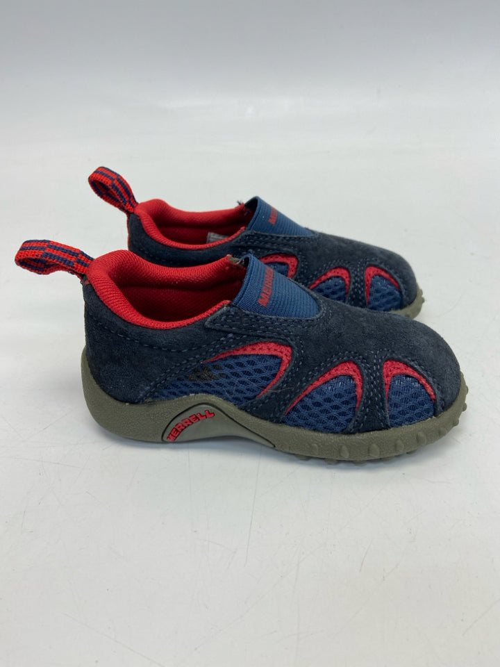 Merrell SIZE 5 Navy Red/Blue Boy&