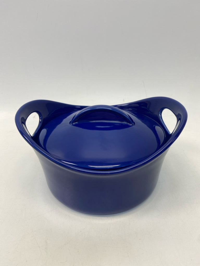 Rachel Ray Royal Blue Stoneware Bakeware