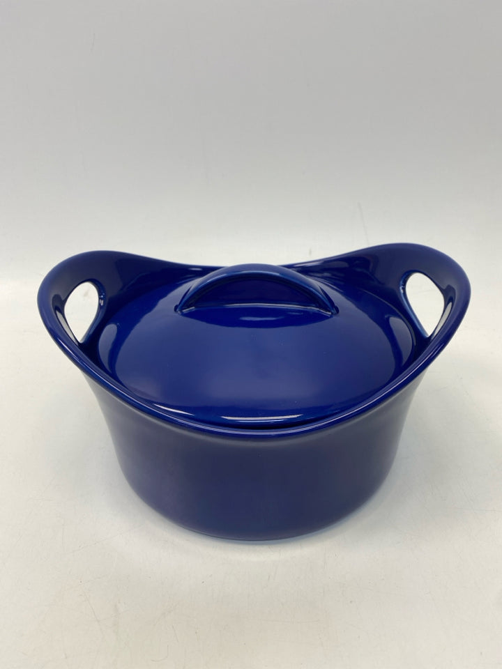 Rachel Ray Royal Blue Stoneware Bakeware