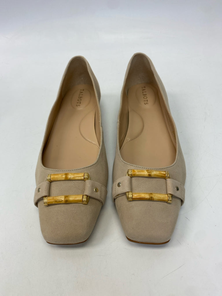 Talbots  Size 11 Tan Flats