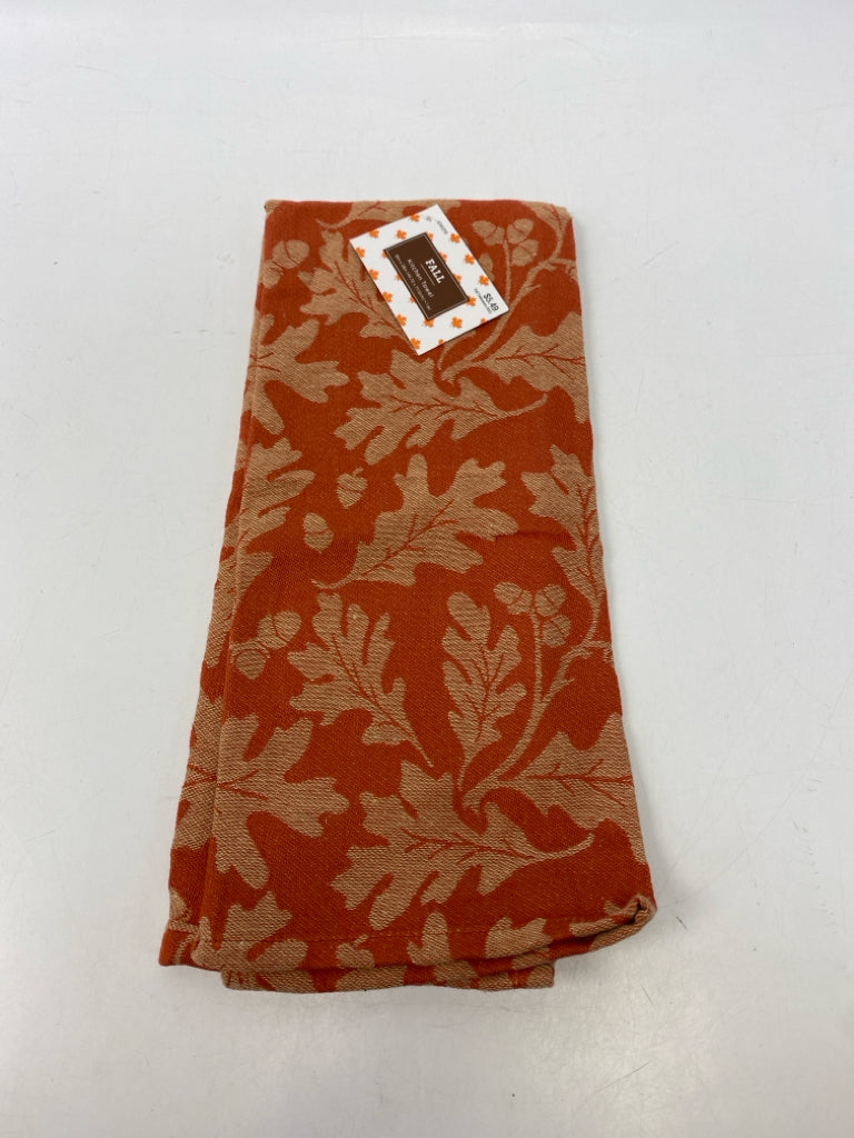 NWT Orange Leaves Fall