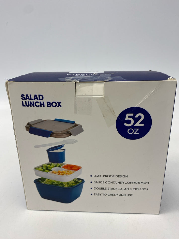 NEW/BOX Blue Lunch Tote
