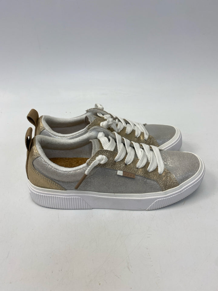 Reef US Shoe Size 9 Silver Gold Sneakers
