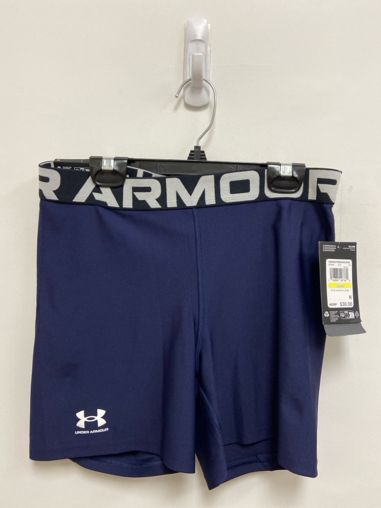 NWT Under Armour Size M Navy Black Athletic Shorts