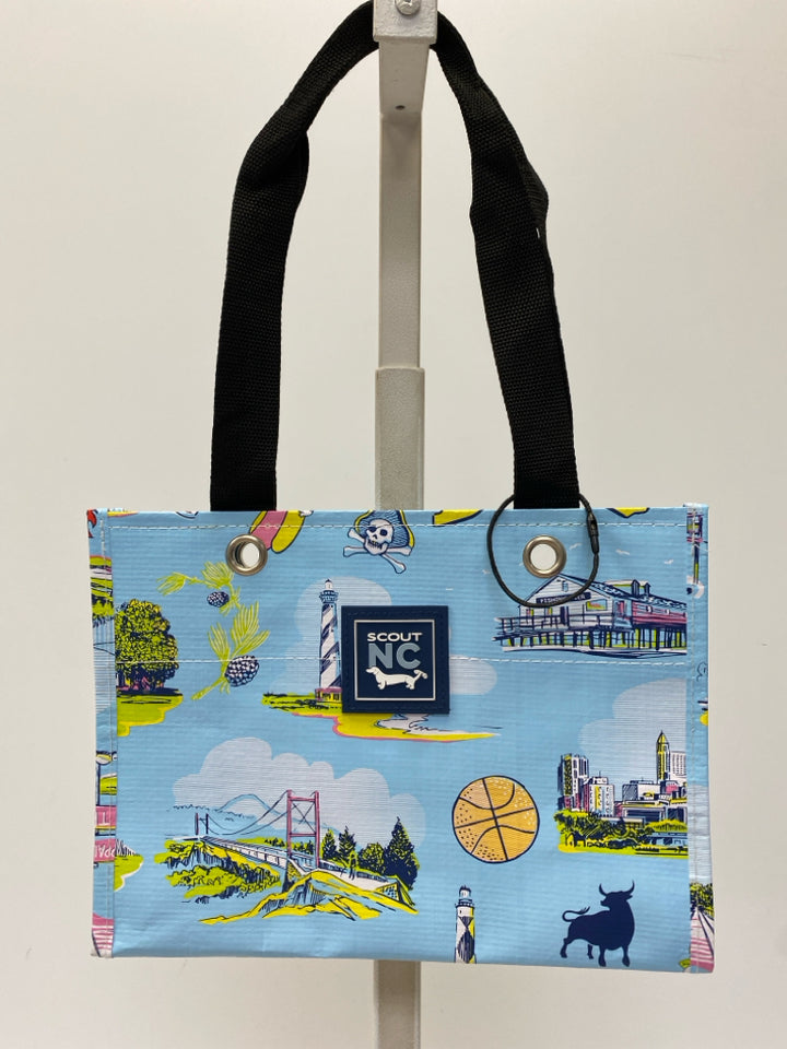 Scout Blue Multi-Color Tote Bag
