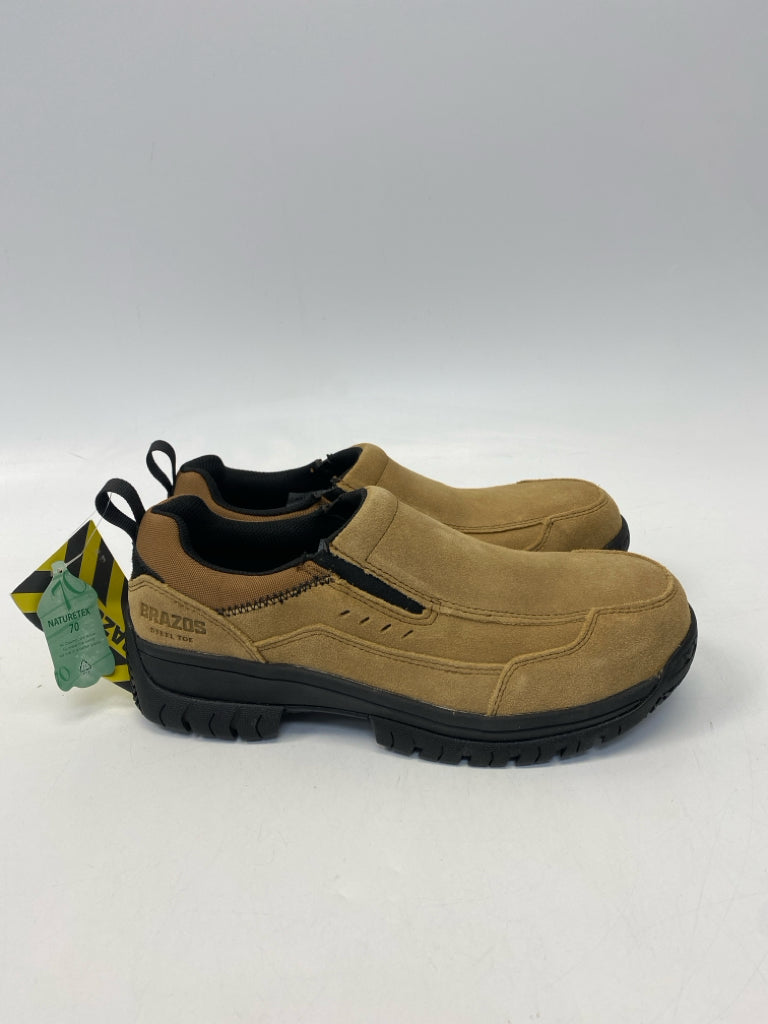 NWT Brazos Size 9EE Brown Black Men&