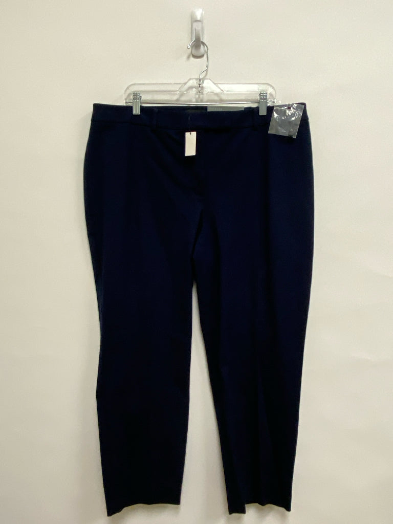 NWT Talbots  SIZE  20WP Navy Plus Size Pants