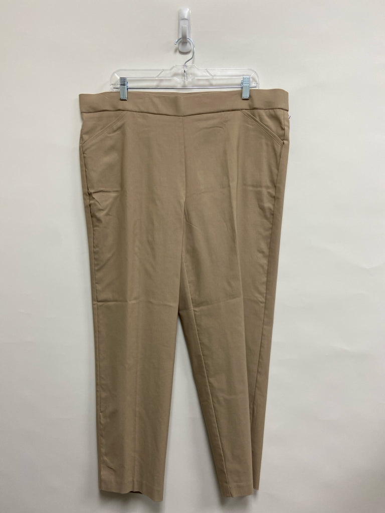NWT Counterparts  SIZE  2X Khaki Plus Size Pants