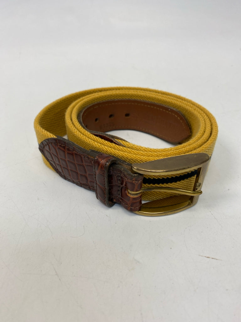BEN SILVER Size 42 Yellow Black Men&