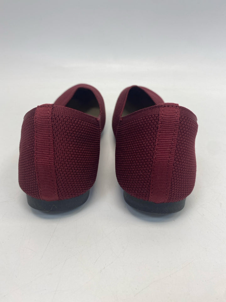 JellyPop  Size 7.5 Burgundy Flats
