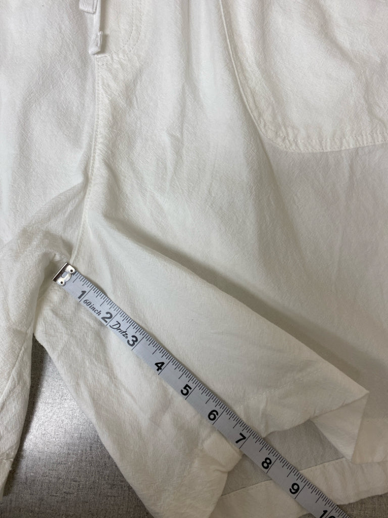 NWT Kim Rogers Size XL White Gauze Ladies Shorts