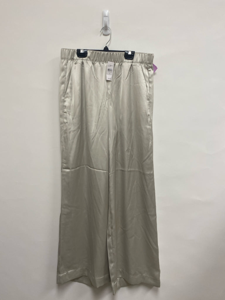 NWT LOFT Size M Gray Pull-on Ladies Pants