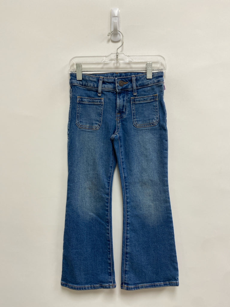 Gap Kids SIZE 5 Faded Blue Flared Girl&