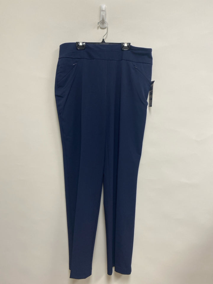 NWT investments Size 12L Black Pull-on Ladies Pants